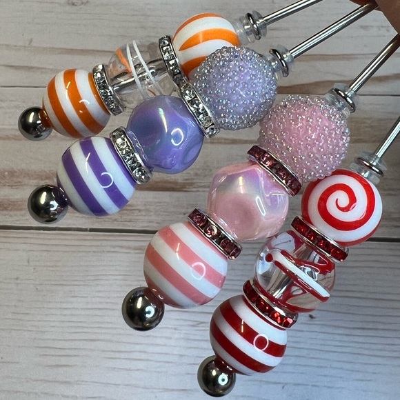 Handmade Beaded Cocktail Picks - Picture 8 of 9